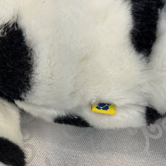 Build-A-Bear Plush Cow Black & White No Sound - Picture 4 of 5